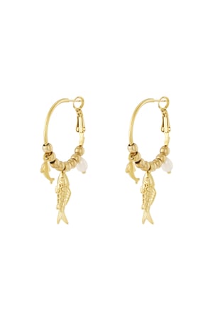 Fish drop Earrings h5 Picture3