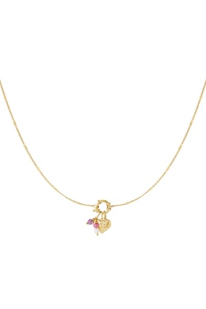 Mini heart DIY necklace h5 Picture3