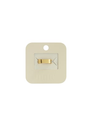 Stainless Steel Minimalist Rings rectangle Simple Daily Simple Series Women's jewelry h5 Picture4