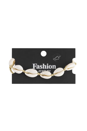Anklet Shell Beach Gold Color Sea Shells h5 Picture3