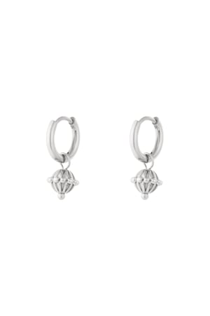 Globe charm earrings h5 Picture3