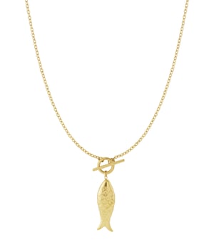 Fish long necklace h5