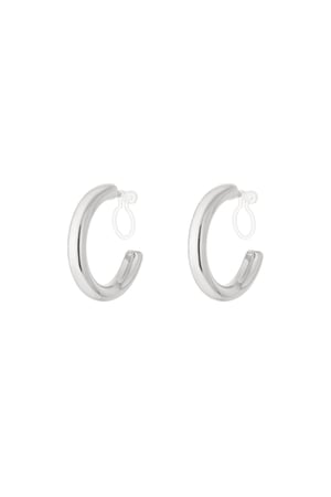 Luminous Hoop Clip Earrings h5