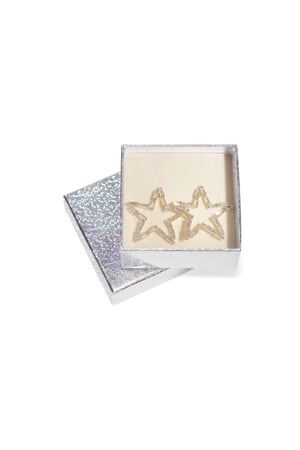 Copper Stud Earrings Star Elegant Christmas Luxurious Series Women's jewelry h5 Picture2