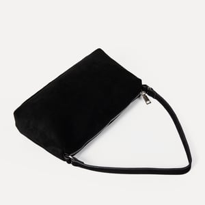 1 Piece Simple  Casual Solid Color Imitation Suede Women's Shoulder Bags h5 Picture4