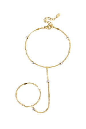 Hand chain with stones h5 Picture3