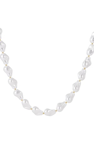 Imitation Perle Perlen Halsketten Perlen Casual Urlaub/Strand Einfache Serie frauen schmuck h5 