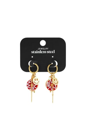 Stainless Steel Drop Earrings food Casual Daily Simple Series Women's jewelry h5 Picture5