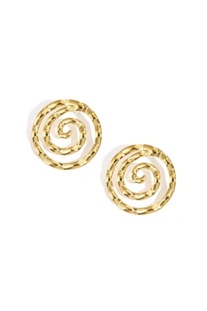 Stainless Steel Stud Earrings lines Casual Daily Simple Series Women's jewelry h5