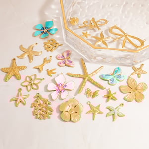 style oceanic stainless steel gold color pendants h5 Picture5