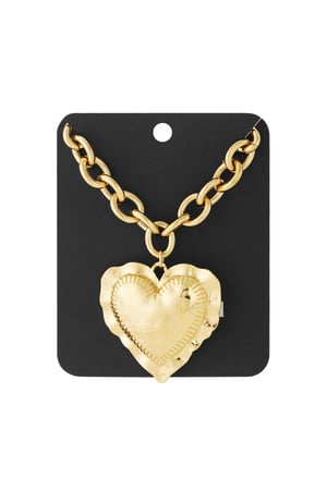 Collar de corazón abrazado h5 Imagen4