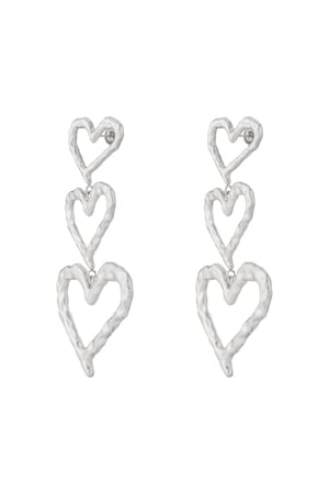 Stainless Steel Drop Earrings Heart Casual Daily h5 Picture3
