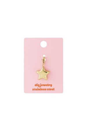Gold star jewelry charm h5 Picture3