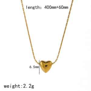 1 piece simple series simple geometric  gold plated pendant necklaces h5 Picture2