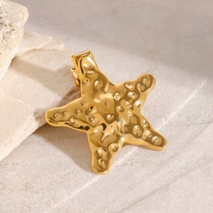 1 pair simple series vacation turtle stainless steel  gold plated women hair clips h5