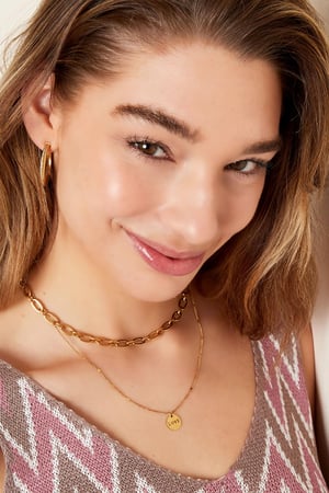 Stainless steel necklace h5