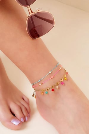 Anklet cord colors & beads h5