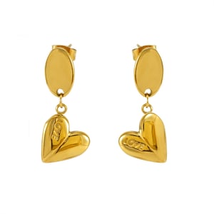 1 Pair Letter Love Women's Pendant Earrings h5 Picture2