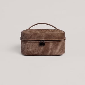 1 Piece Minimalist Series Casual Mixed Denim Pattern High-capacity Women's Cosmetic Bags h5 Picture2