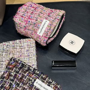 1 Stück Luxuriöse Serie Elegante Plaid Polyester Damentaschen h5 Bild2