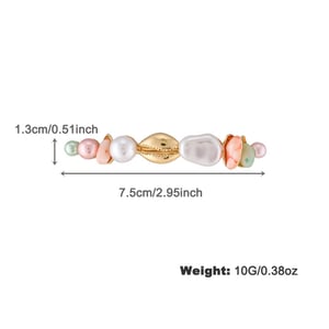 1 Piece Marine Series Designable Vacation Seashell Exquisite Women's Pendant Necklaces h5