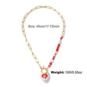 1 Paar romantische Serie Sweet Heart Legierung Damen Tropfen Ohrringe h5