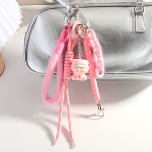 1 Stück Romantische Serie Täglicher Cartoon Rayon Damen Taschenanhänger h5 Bild2