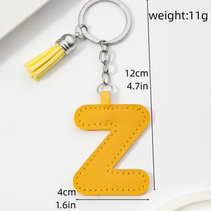 1 Piece Casual Letter PU Bag Charms h5 Picture2