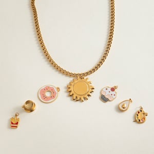 1 Piece Chain Stainless Steel Gold Color  Women's DIY Chain Necklaces h5 Picture2