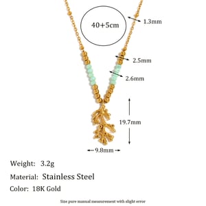 Retro Oceanic Women's Beaded Necklaces h5 Picture2