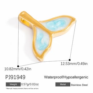 Oceanic Series Gold Color DIY Pendants h5 