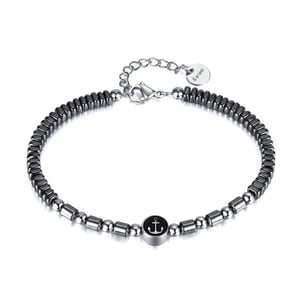 Bootsankerperlen Edelstahl Herren Perlenarmbänder h5 