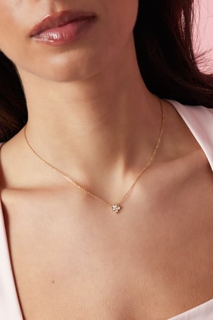 Necklace with clover decoration h5 Picture3