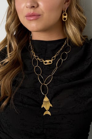 Necklace with button detail h5 Picture2