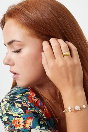 anillo con estampado de rayas h5 Imagen4