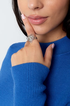 Ring Herz mit Verzierung  h5 Bild3