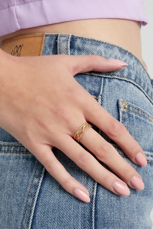 Ring snake style - Silver Color color h5 Picture2