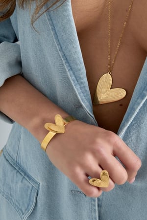 suona un cuore: colore oro h5 Immagine3