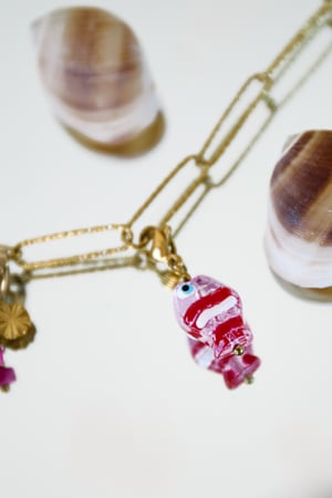 Farbe Fisch Schmuck Charm h5 Bild2