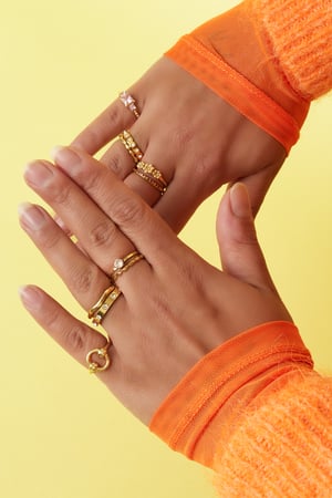 Minimalistischer Wellenring h5 Bild2