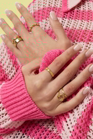 Statement ring with beads h5 Picture2