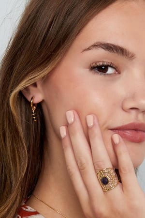 Bunte Ohrringe – #summergirls-Kollektion aus Edelstahl in Grün und  h5 Bild4