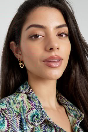earrings twisted with clover h5 Picture4
