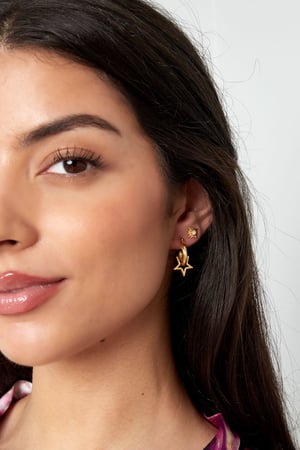 earrings twisted with star h5 Picture4