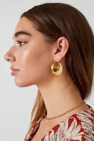earrings shiny round h5 Picture3