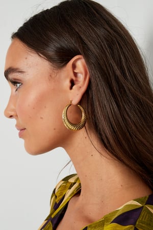 earrings round with print h5 Picture3
