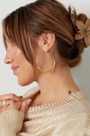 Basic earrings with variety - Silver Color color h5 Picture4