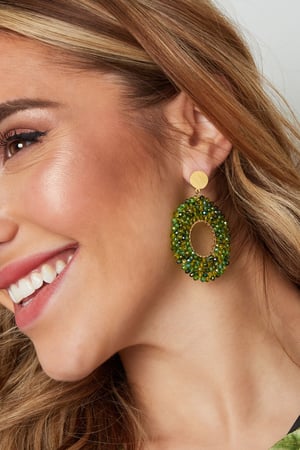 Earrings big beads party h5 Picture4