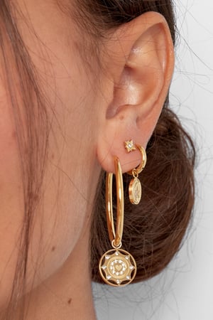 earrings zircon coin h5 Picture3