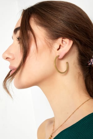 round earrings with print h5 Picture4